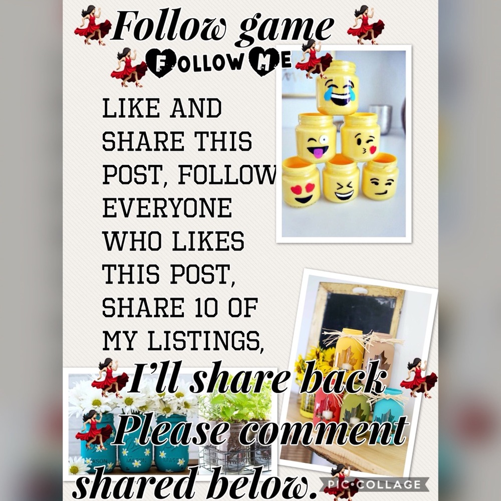 FOLLOW GAME, Share Swap 10 for 10,